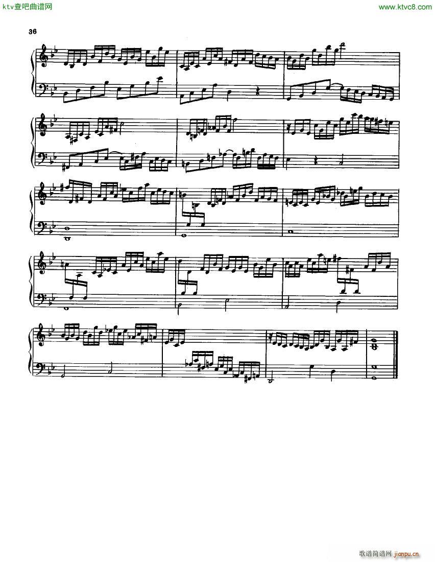 H ndel 1 Suiten for Piano Book 2(V)37