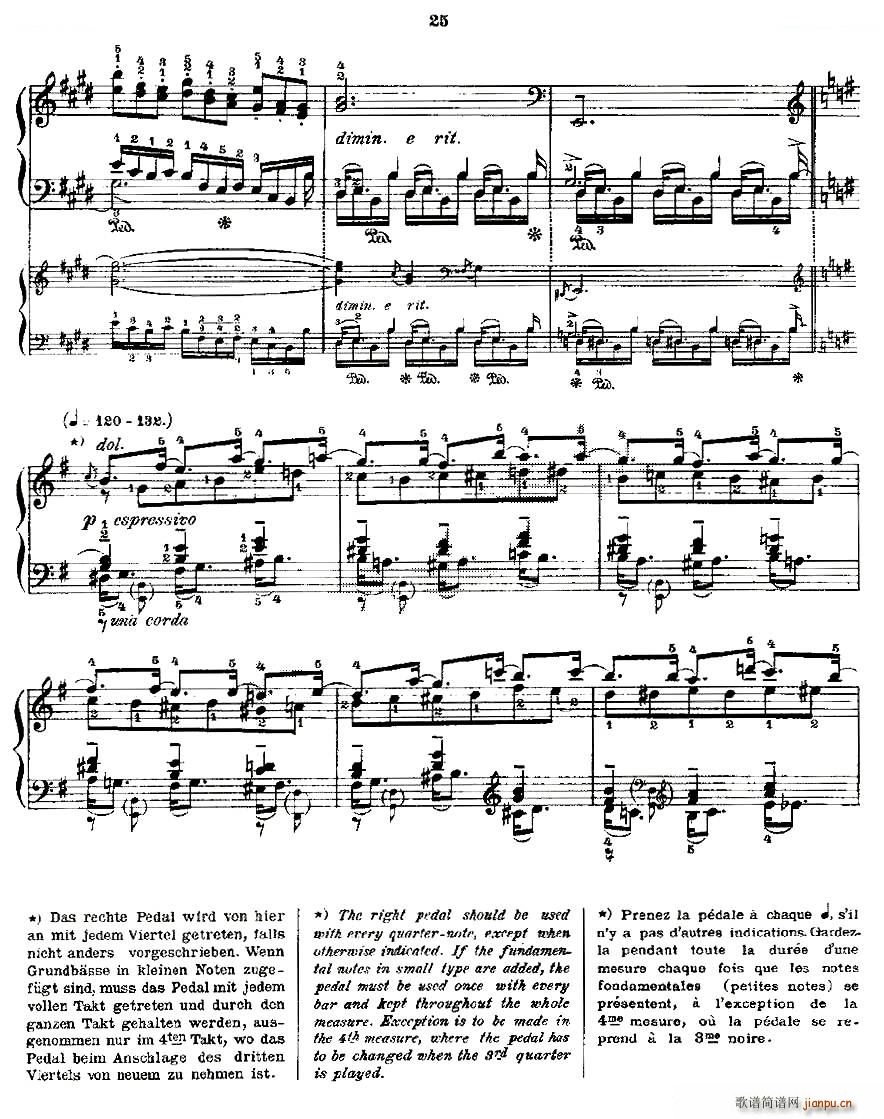 Ф (x) Fr Chopin Op 25 No5 1(V)9