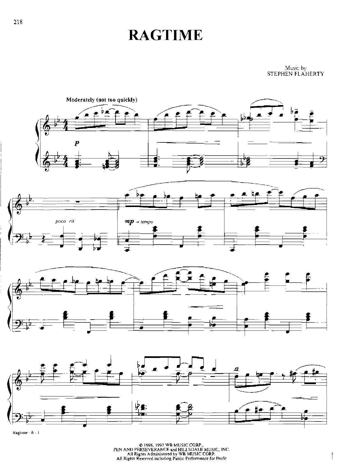 RAGTIME Dan Coates {(dio) (V)1