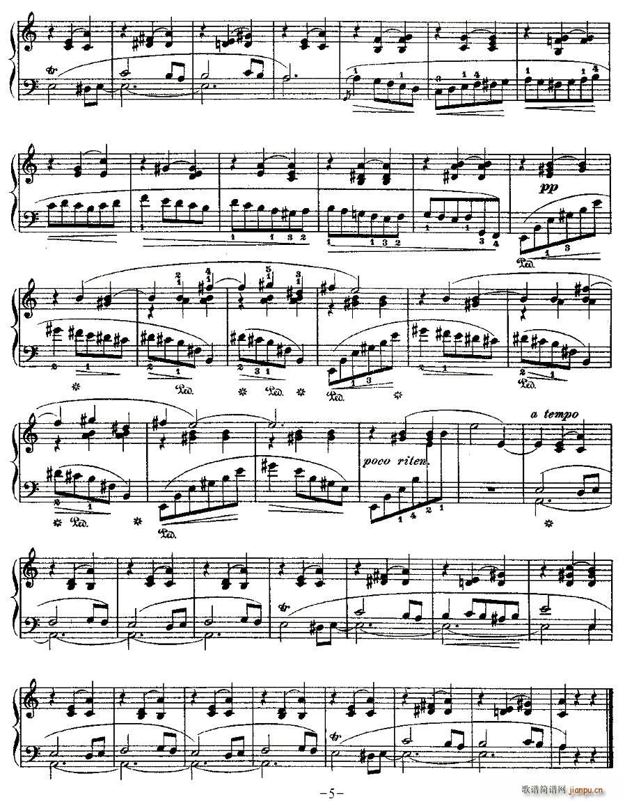 valse brillanteOp.34, No.2(ʮּ)5