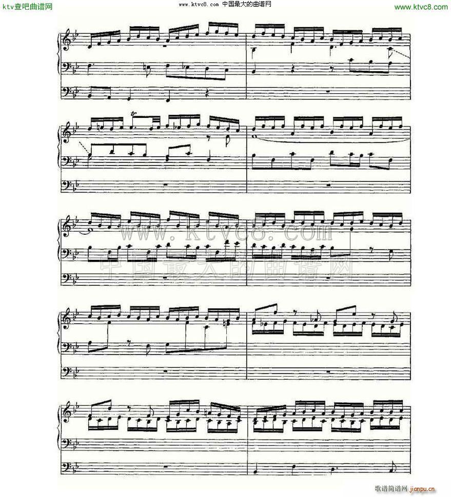 Fugue in G Minor BWV 578 LV(ʮּ)3