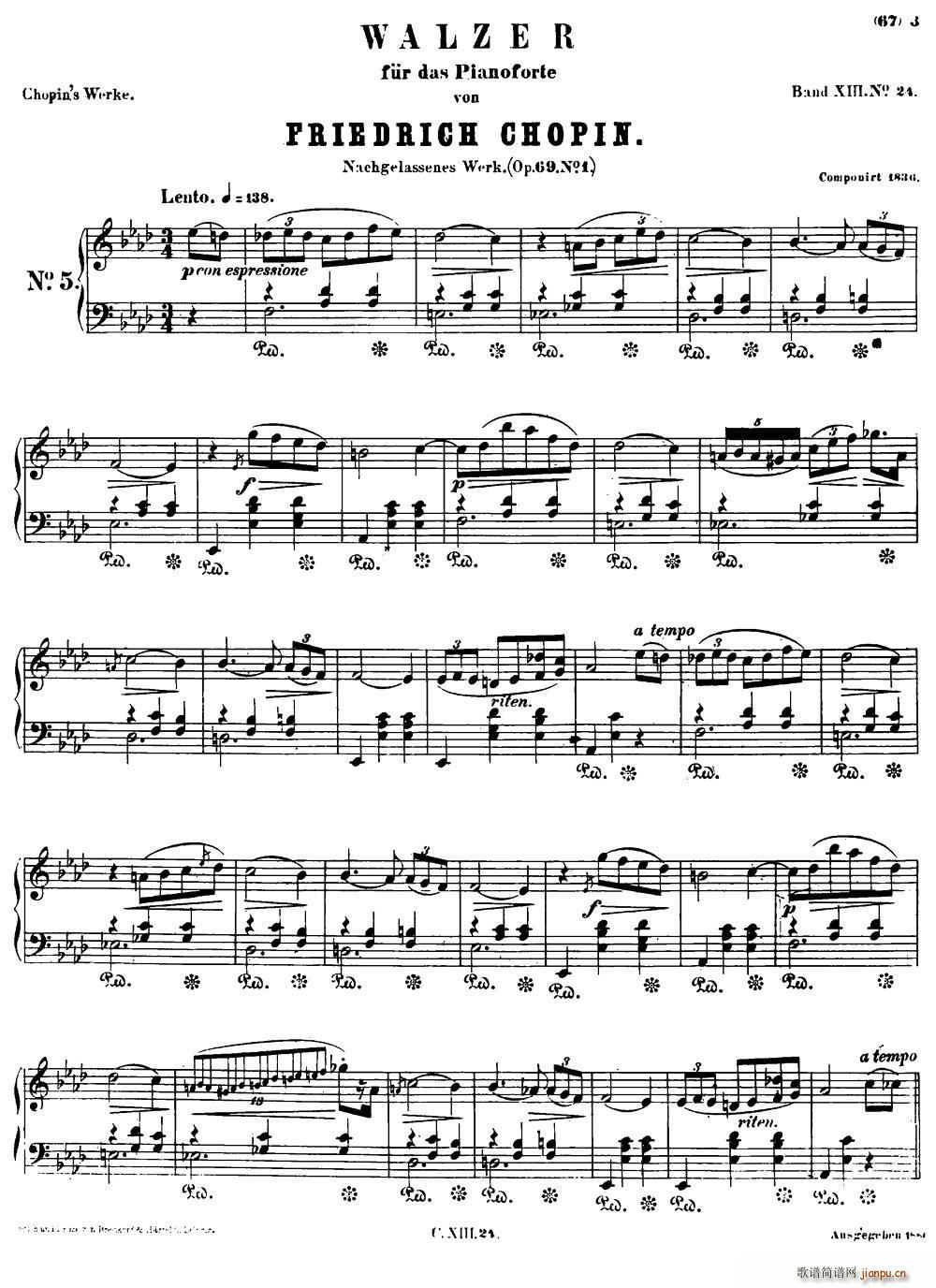L adieu Op69 No1 A{xeAOp 69 1(V)1