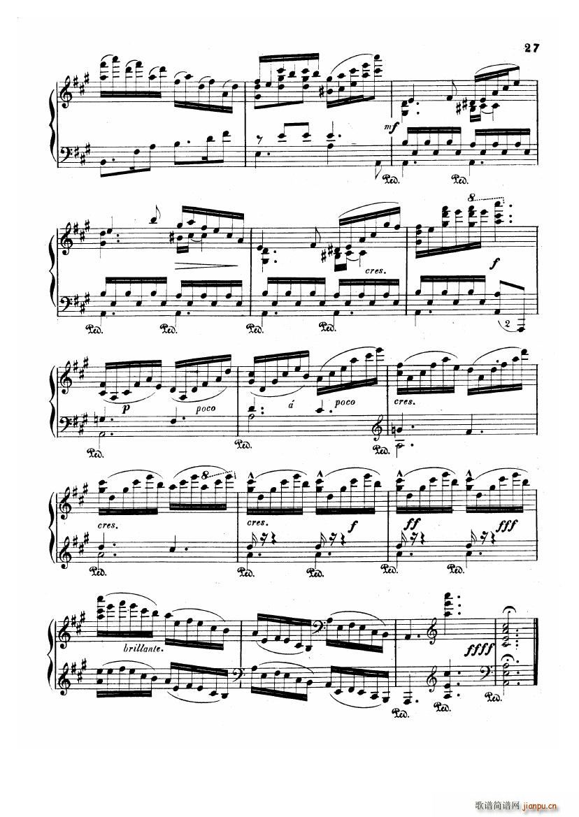 Albeniz op 72 Piano Sonata no 4(V)27