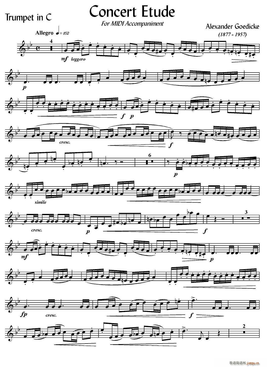 Concert Etude (x) C{(dio) С̖ ~(ʮּ)1