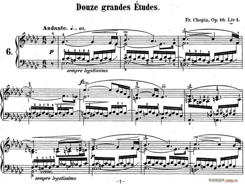 Ф(x)6 Op 10 No 6 eС{(dio) Eb minor(V)1