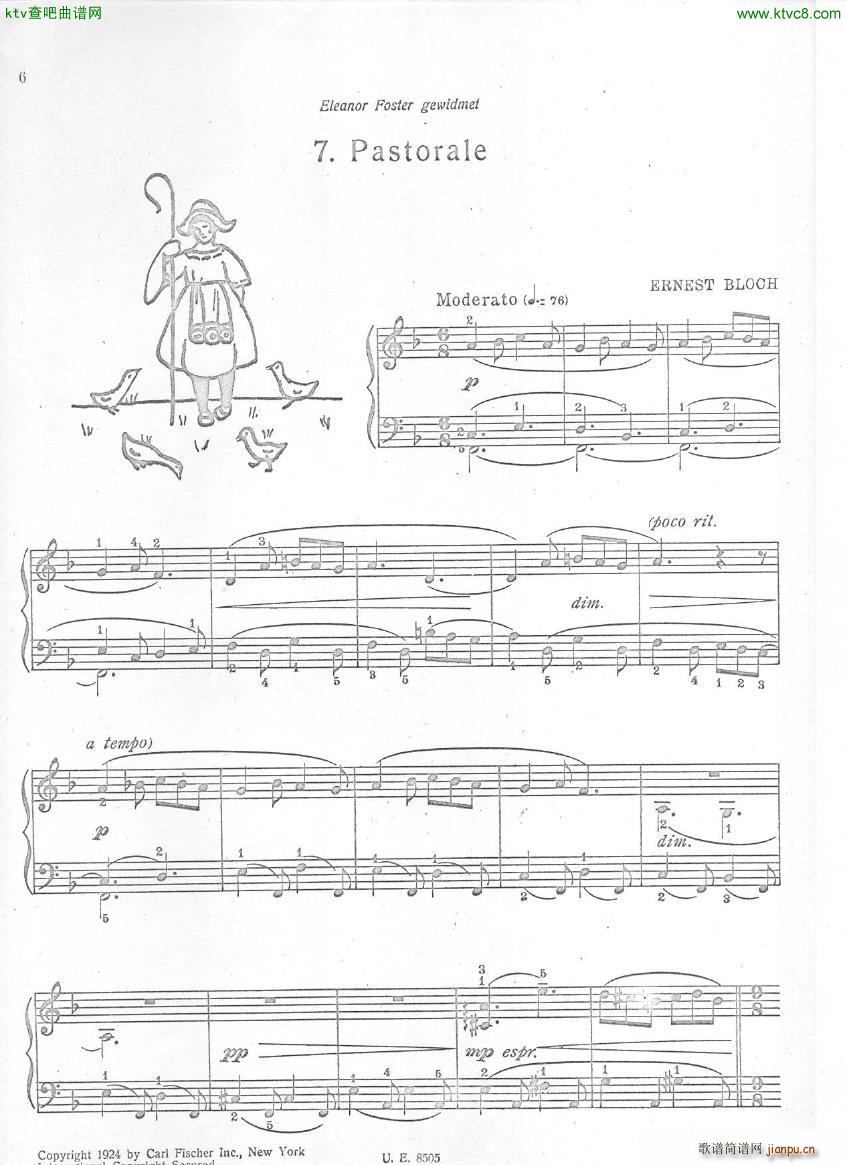Bloch Enfantines Pieces for children Book2(V)5