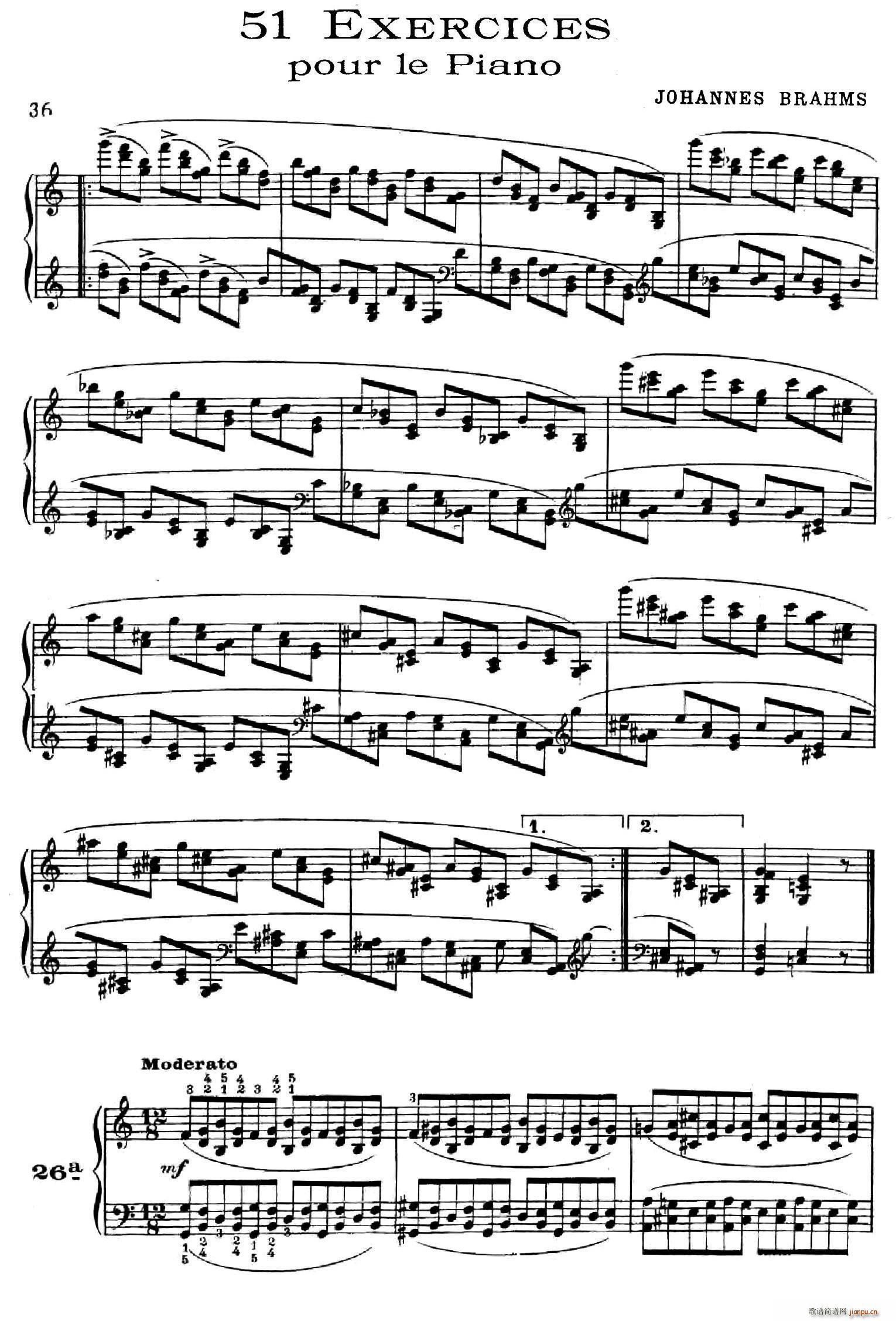 51 Exercises WoO 6 51پ(x) 26 30(V)1