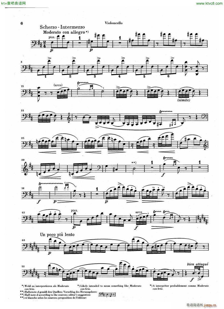 Debussy Piano Trio in G parts(V)14
