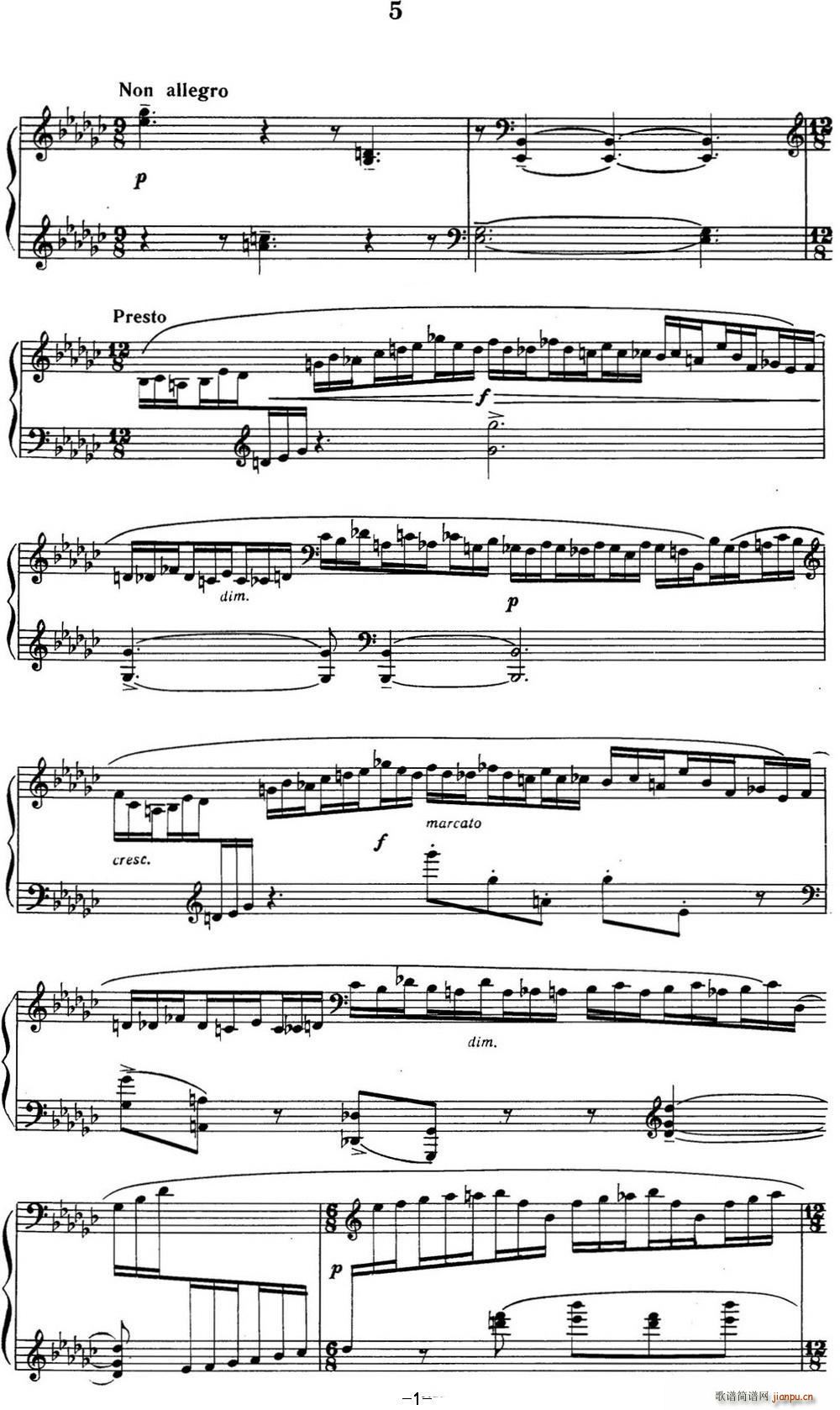 լZ (x)56 Etudes tableaux Op 33 No 5(V)1