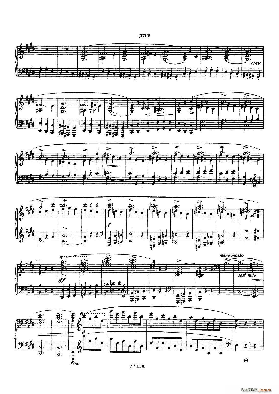 Ф Co Chopin Scherzo No 3 cС{(dio) Op 39(V)8