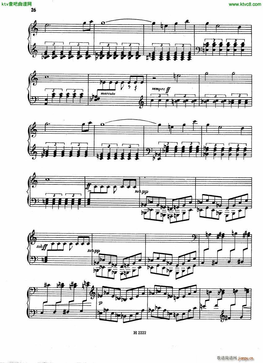 Fiser Piano Sonata 1955(V)26