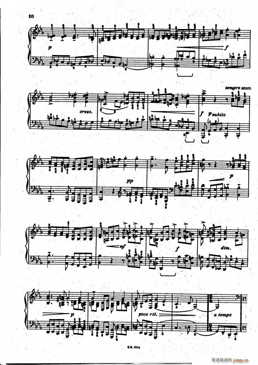 BUSONI Prelude and fugue op21 1(V)10