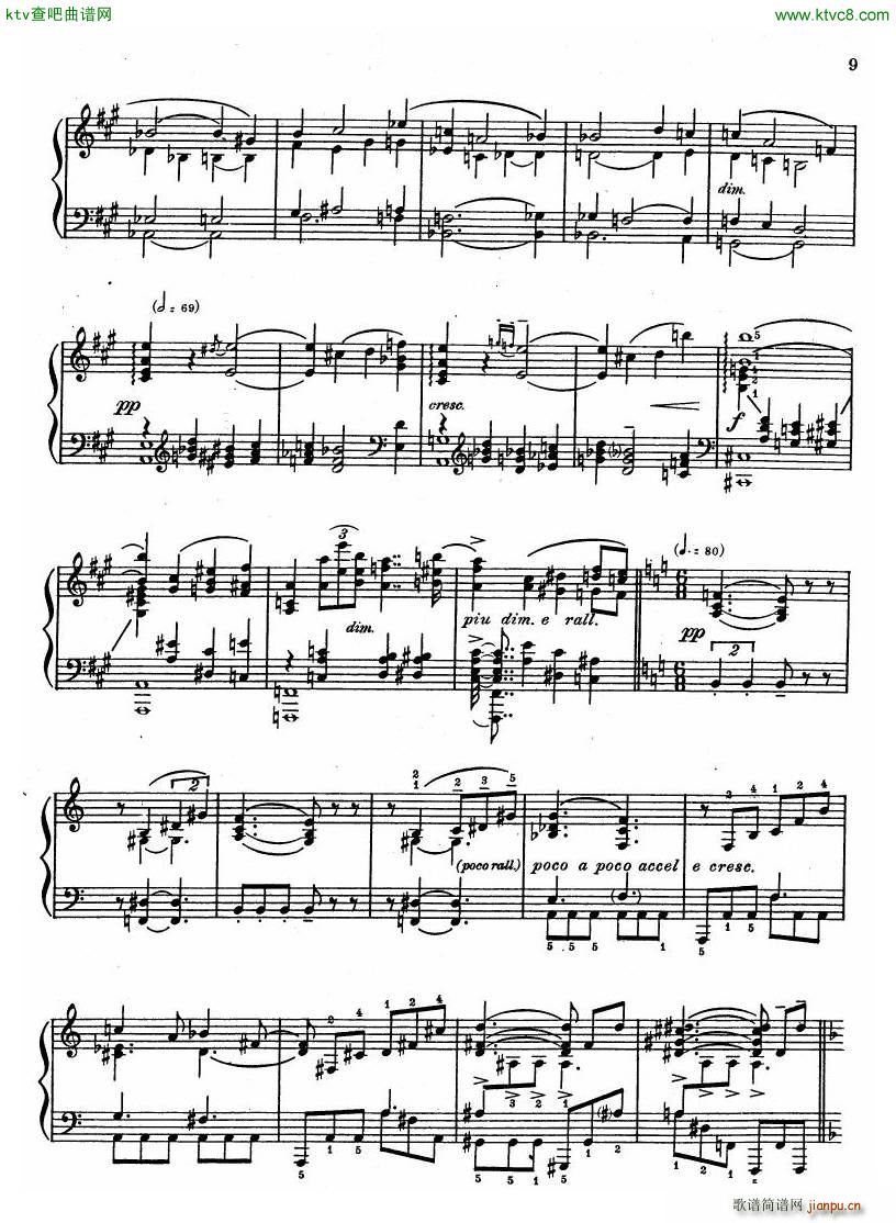 Chasins Three Chinese Pieces Narrative(V)8