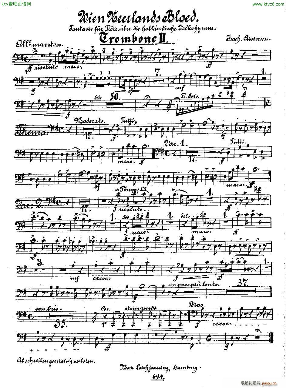 Andersen op 35 Wien Neerlands Bloed orch pts(V)42