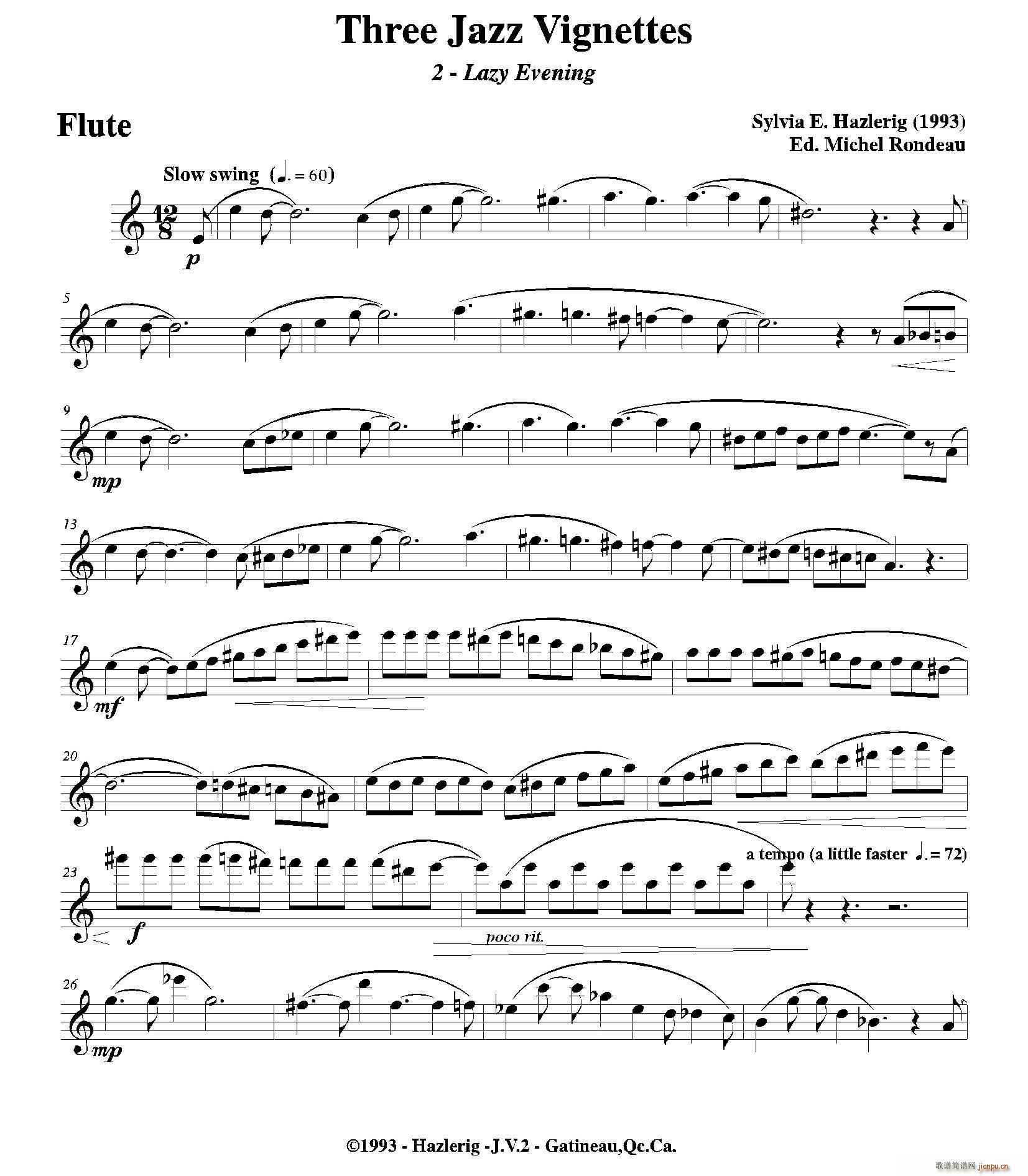 Three jazz vignettes ڶ(l) L(zhng)(ѺV)1
