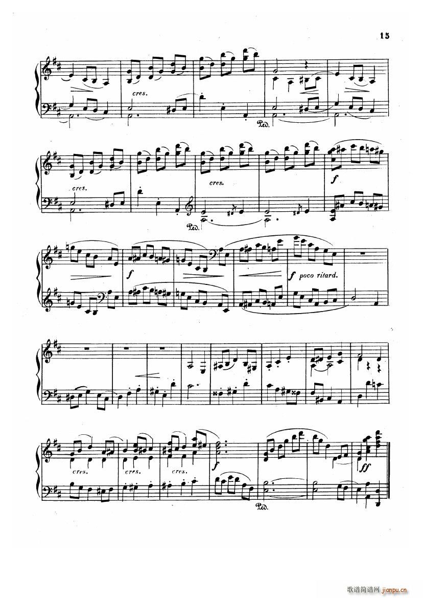 Albeniz op 72 Piano Sonata no 4(V)15