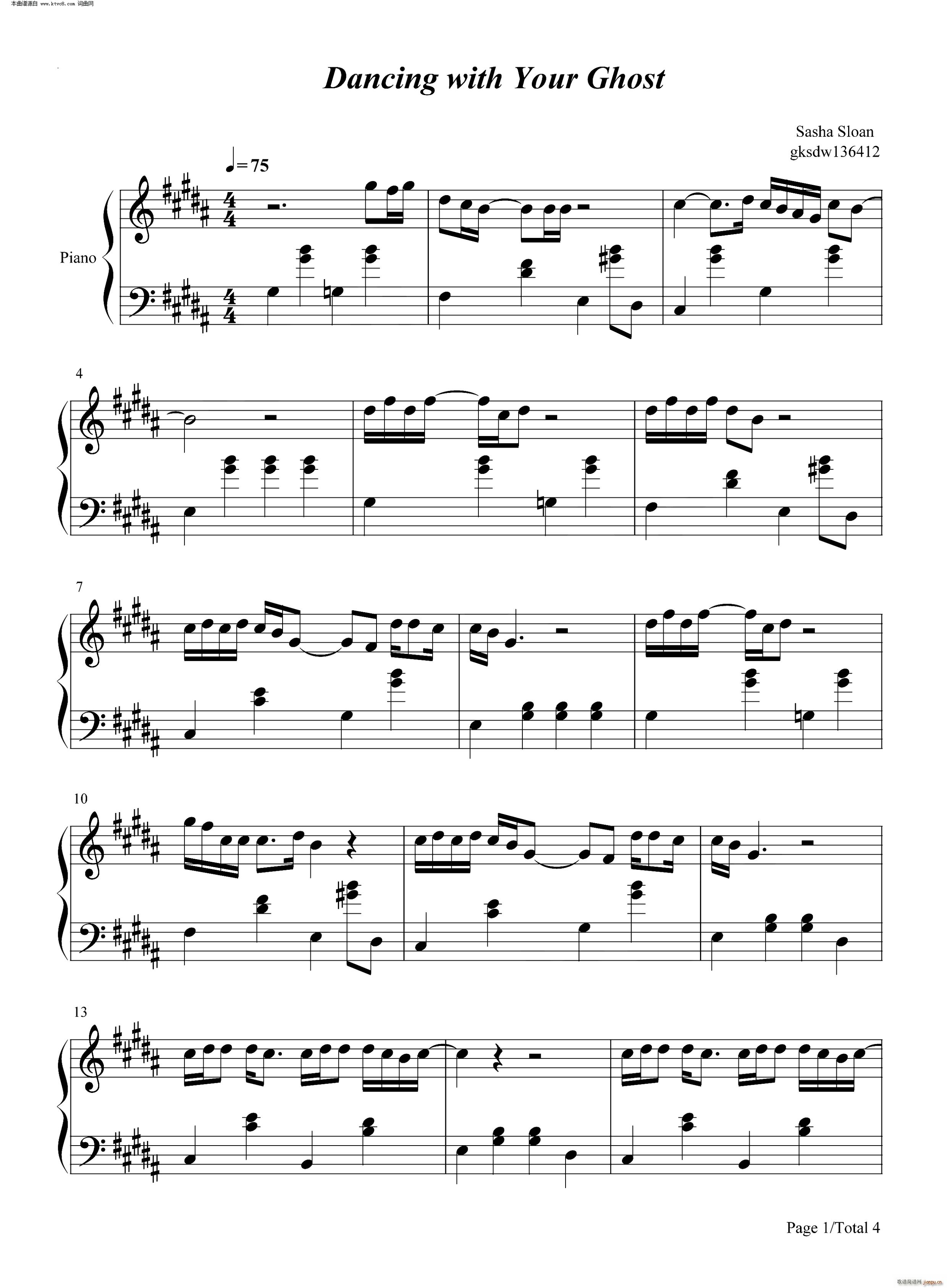 Dancing with Your Ghost ָɃŮ(j) (tng) p(V)1