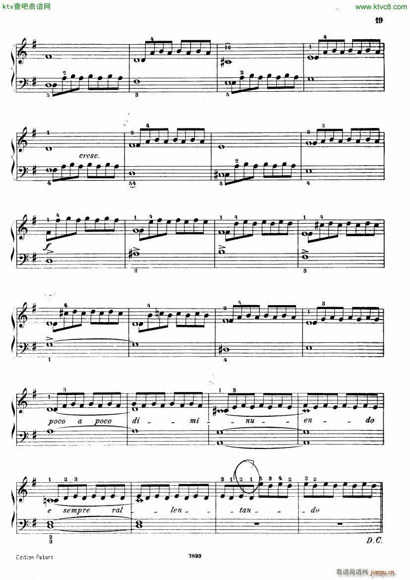 Henri Bertini 1798 1876 25 Easy Etudes Op 100(V)20