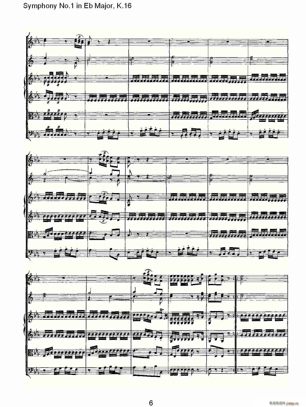 Symphony No.1 in Eb MajorK.16(ʮּ)6