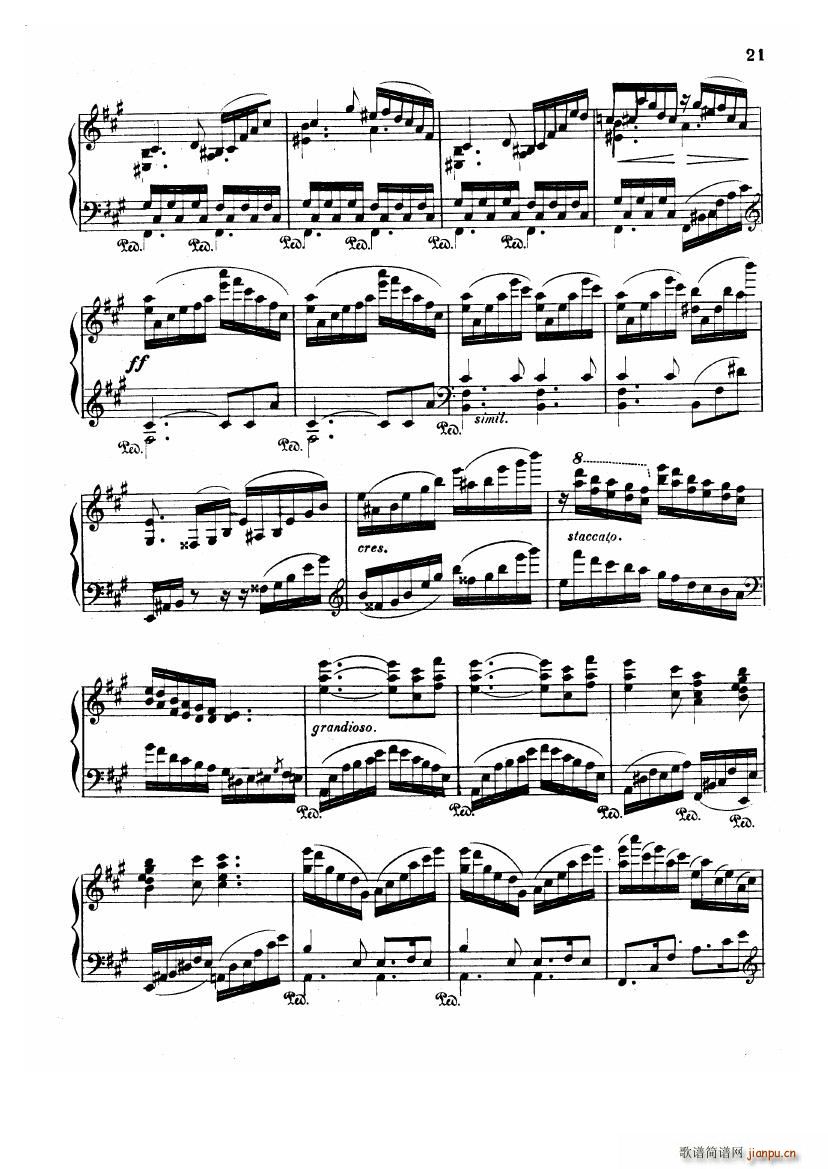 Albeniz op 72 Piano Sonata no 4(V)21