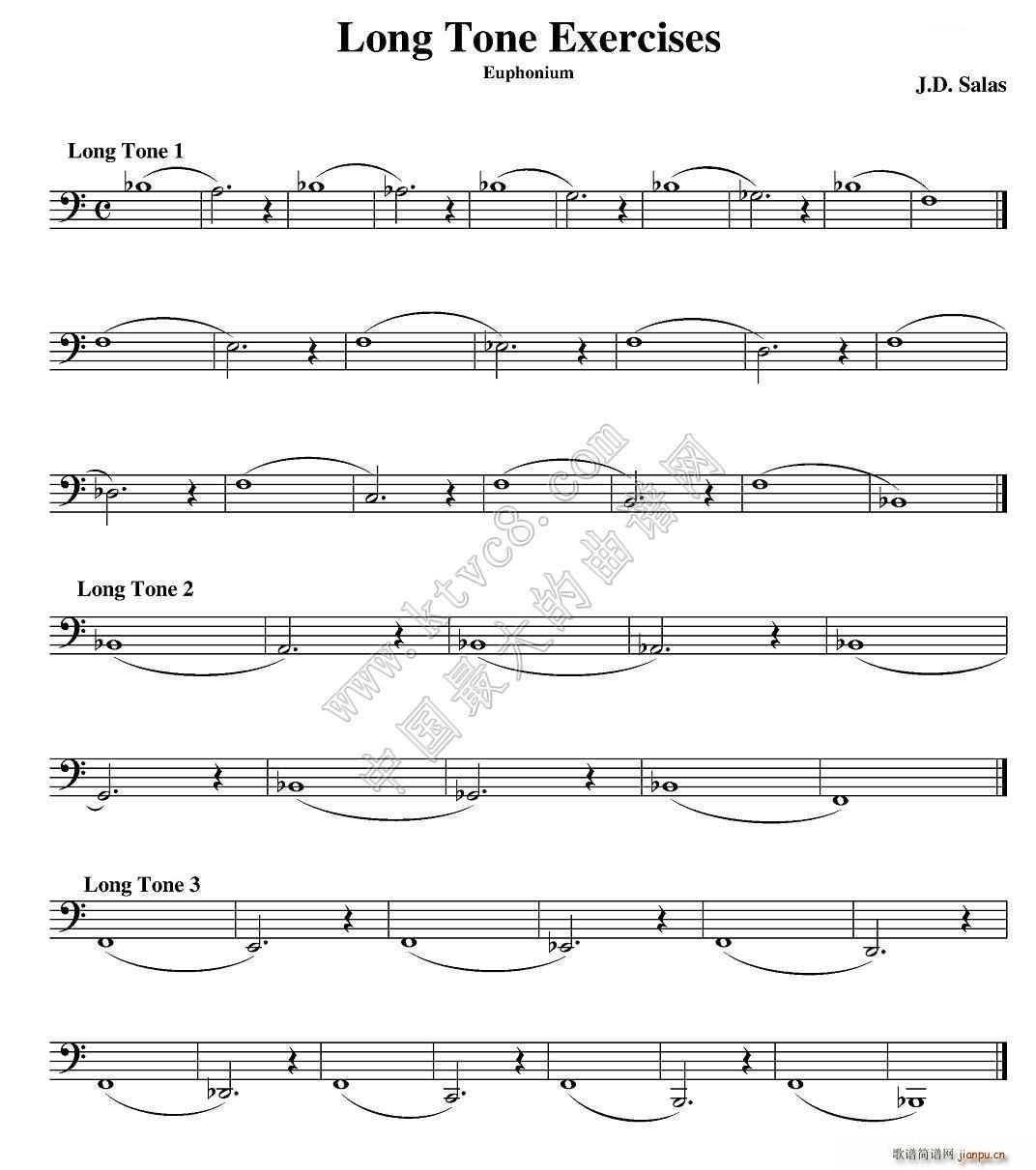Long Tone Exercises ̖(x)̲x(ʮּ)1