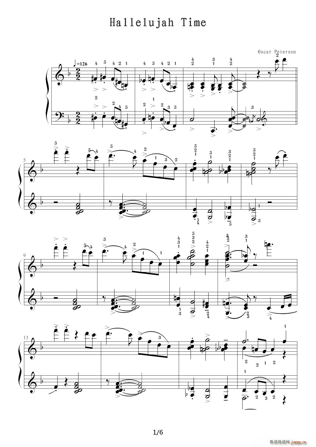 Hallelujah Time F{(dio)(V)1