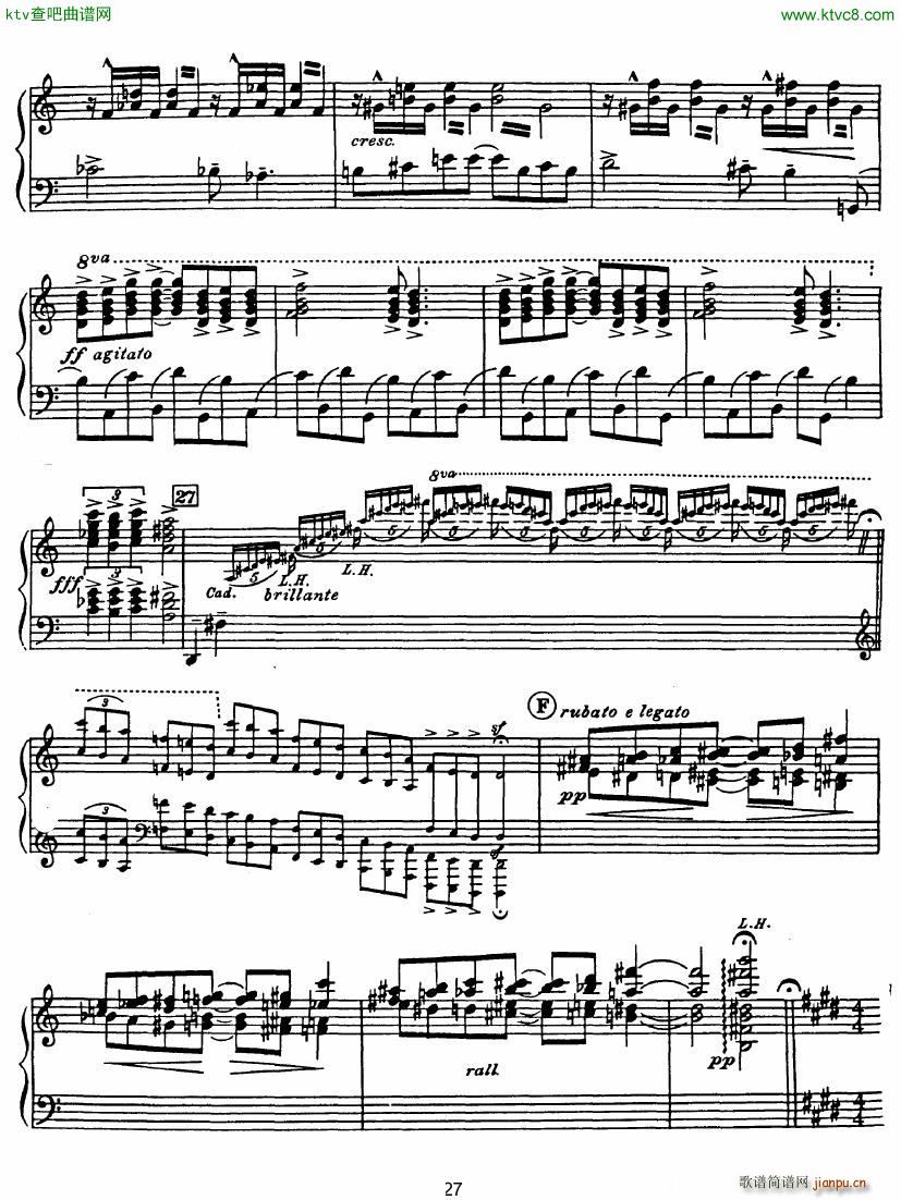 Rhapsody in Blue in Bb major Duet(V)27