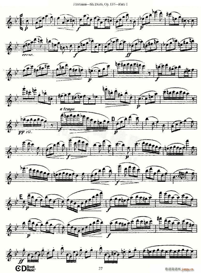Six Duets Op 137 ֮  Ʒ 137̖(ho) ~(V)3
