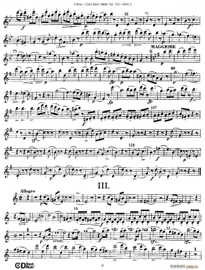 Three Easy Duets Op 102 ֮ڶL(zhng) ׺(jin)Ʒ102̖(ho) ~(ѺV)9