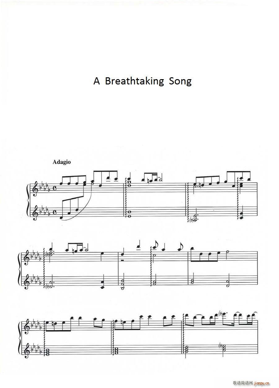 A Breathtaking Song(V)1