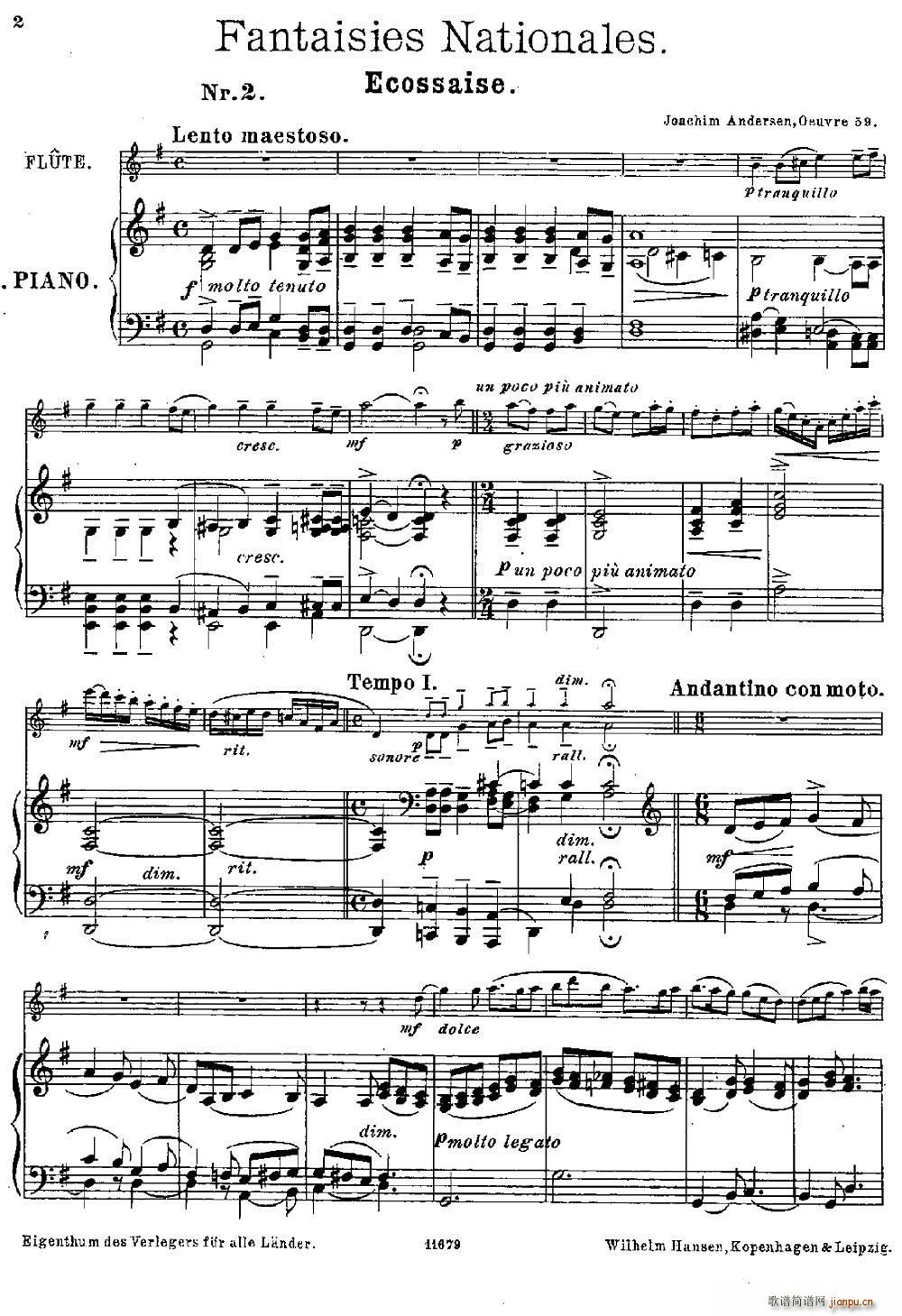 Fantaisies nationales Ecossais Op 59 No 2 L ٰ(V)1