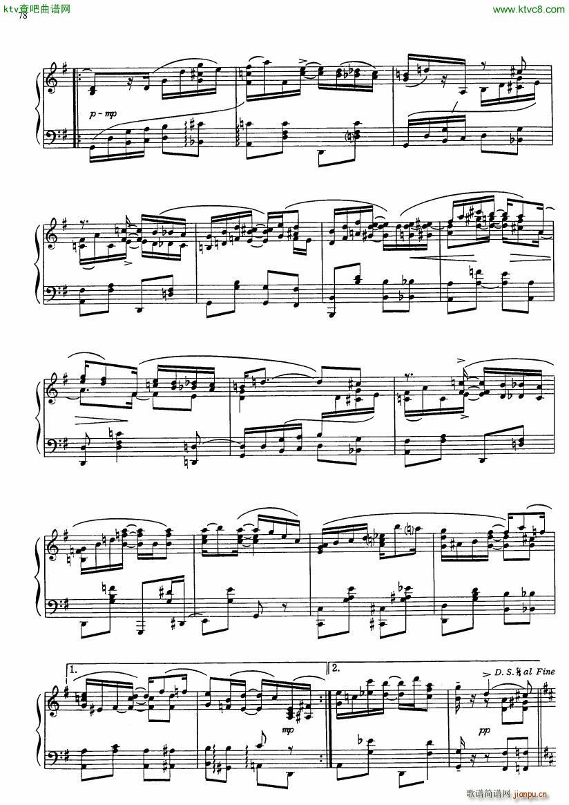 551 classical sheet music piano rags (V)21