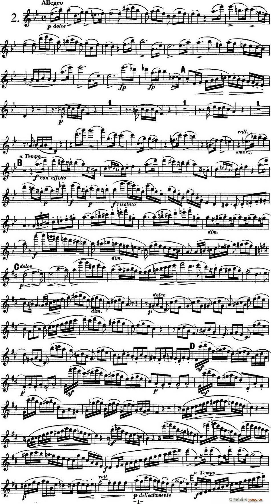 (k)L(zhng)Ѷ(x)Op 39 Flute 1 No 2(ѺV)1