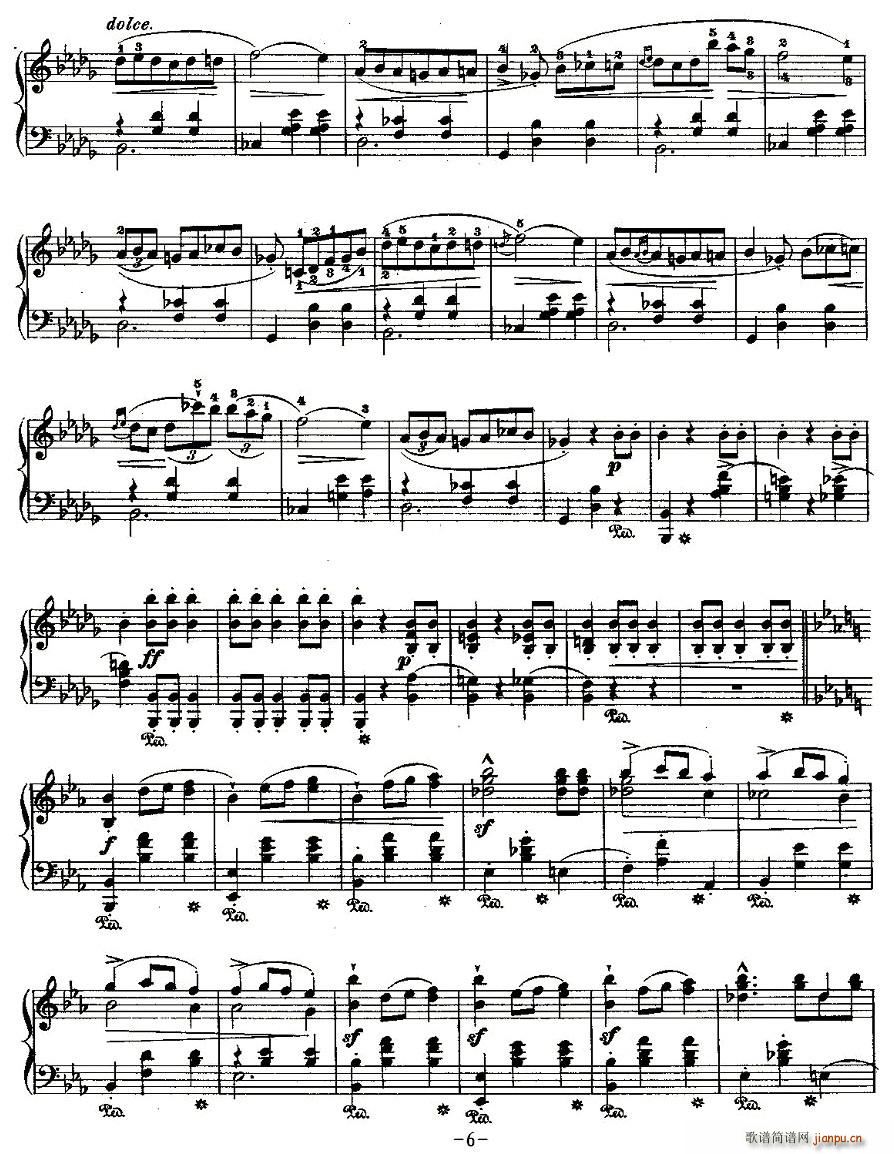 Grande valse brillanteOp.18,No.1(ʮּ)6