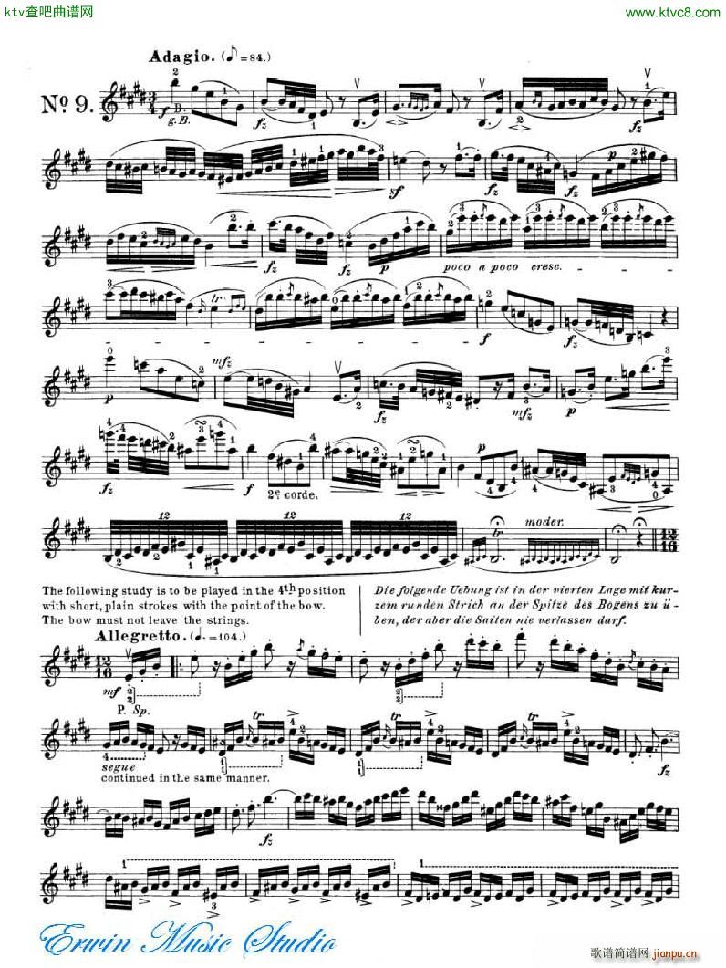 _ 24׾(x)Pierre Rode 24 Studi Per violino 09 16(ʮּ)1