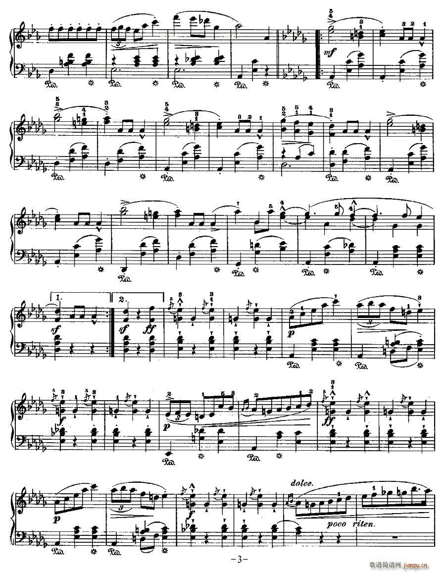 Grande valse brillanteOp.18,No.1(ʮּ)3