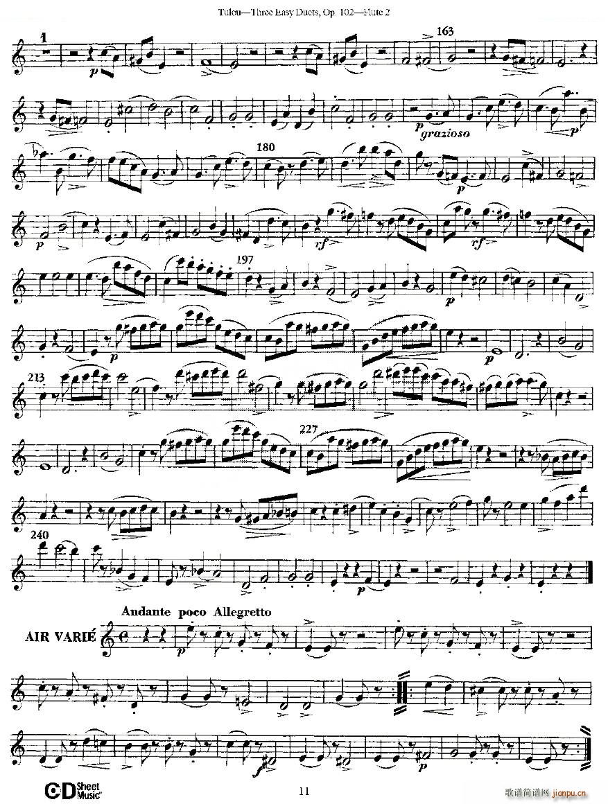 Three Easy Duets Op 102 ֮ڶL(zhng) ׺(jin)Ʒ102̖(ho) ~(ѺV)11