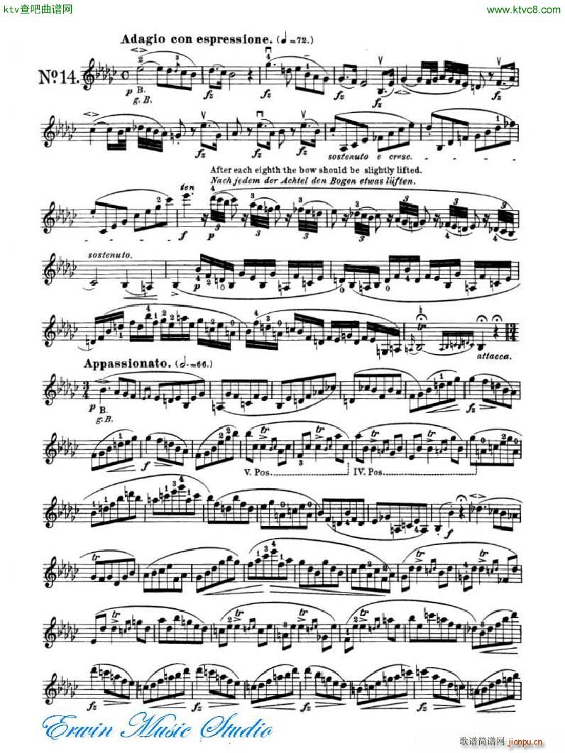 _ 24׾(x)Pierre Rode 24 Studi Per violino 09 16(ʮּ)11