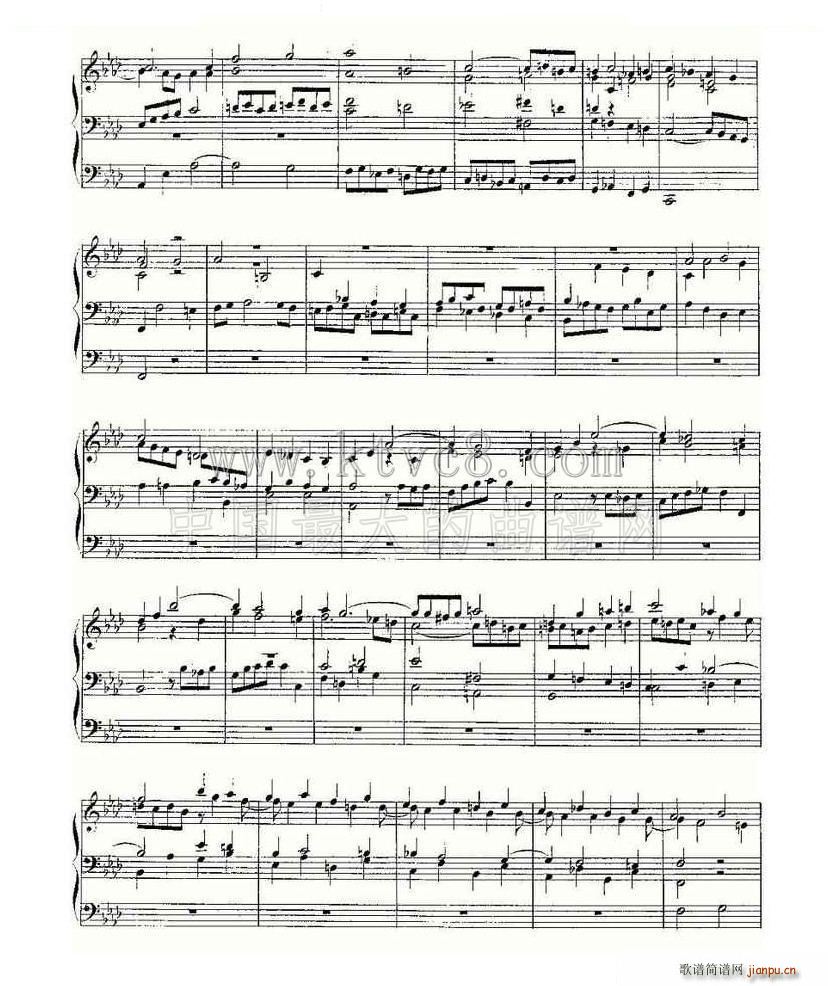 Prelude and Fugue in F Minor BWV 534 L(fng)V(ʮּ)6