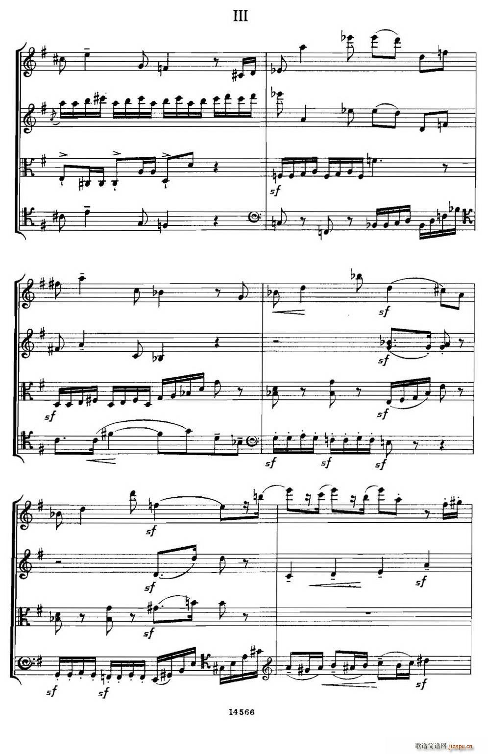 QUARTET Op 83  Ҙ(V)13