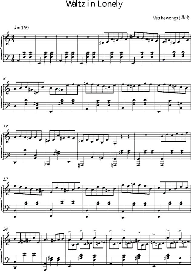 Waltz in Lonely(V)1