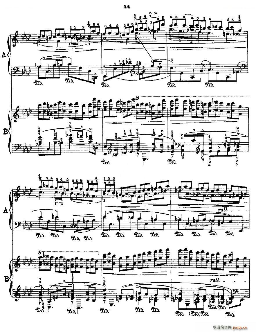 Ф (x) Fr Chopin Op 25 No2 3(V)6