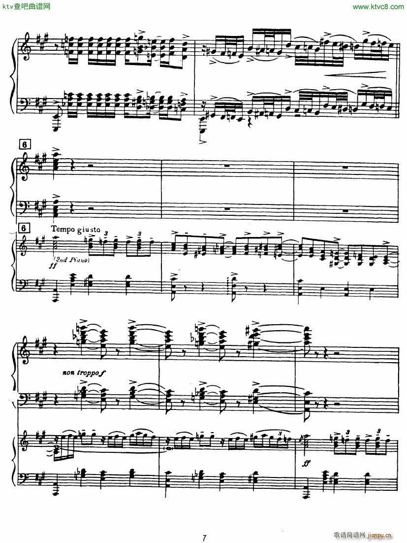 Rhapsody in Blue in Bb major Duet(V)6