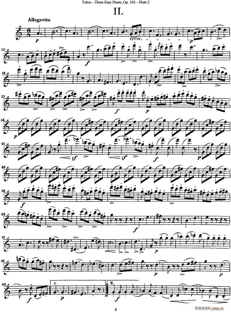 D¶L(zhng)Ѻ(jin)Op 103 Flute 2 NO 2(ѺV)1