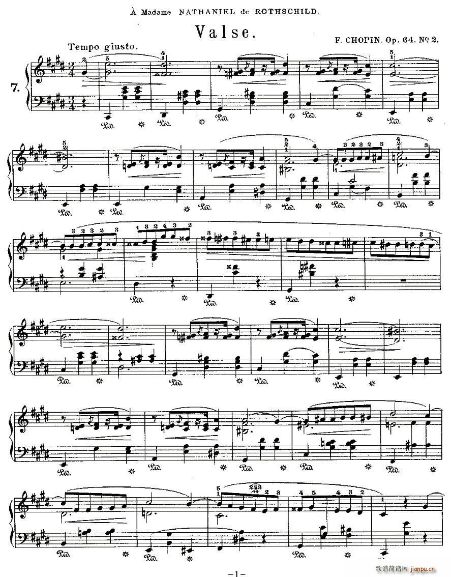 valseOp.64, No.2(ʮּ)1