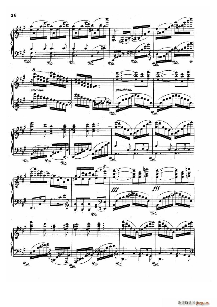Albeniz op 72 Piano Sonata no 4(V)26
