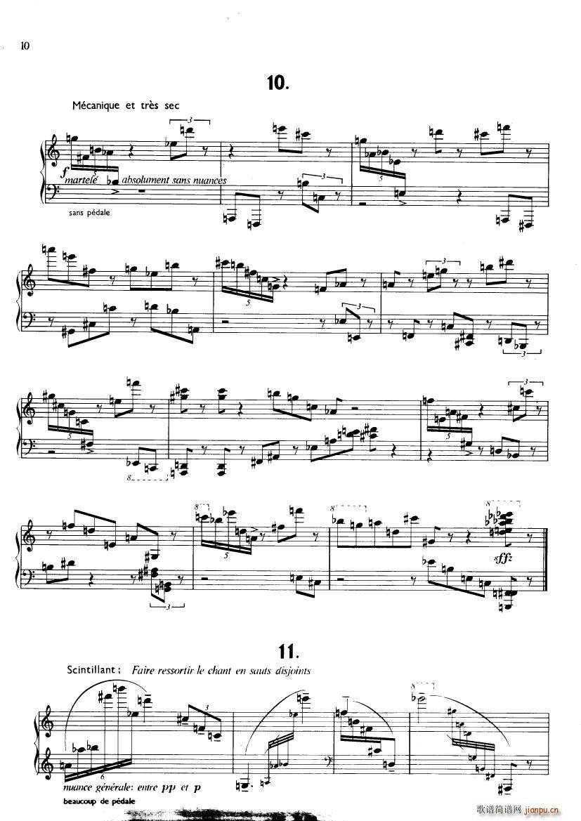 Boulez Douze Notation(V)9