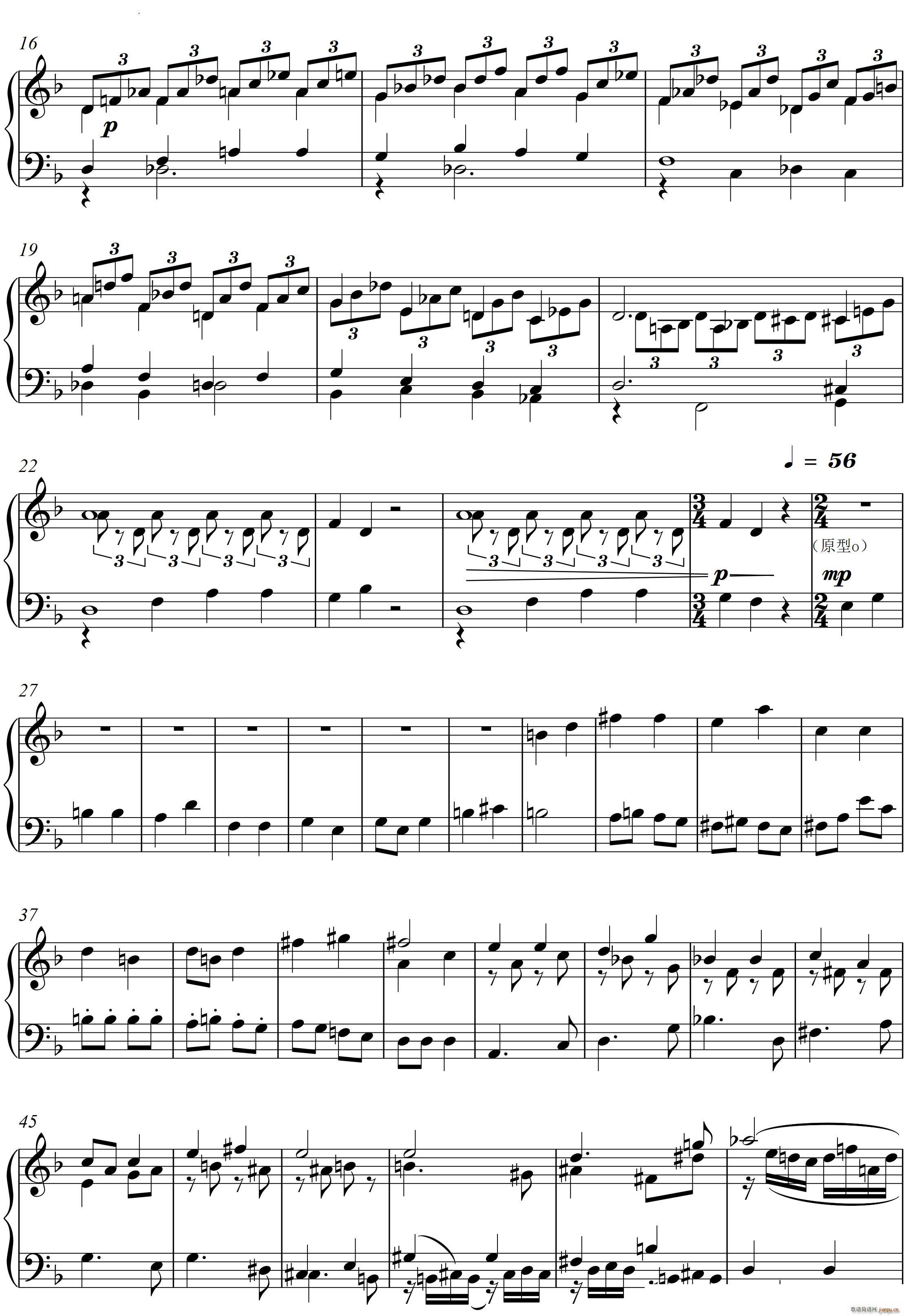 22Q  Piano Sonata No`22Ă(g)(V)24