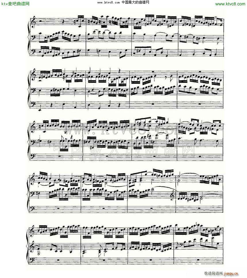 Prelude and Fugue in C Major BWV 531 L(fng)V(ʮּ)6