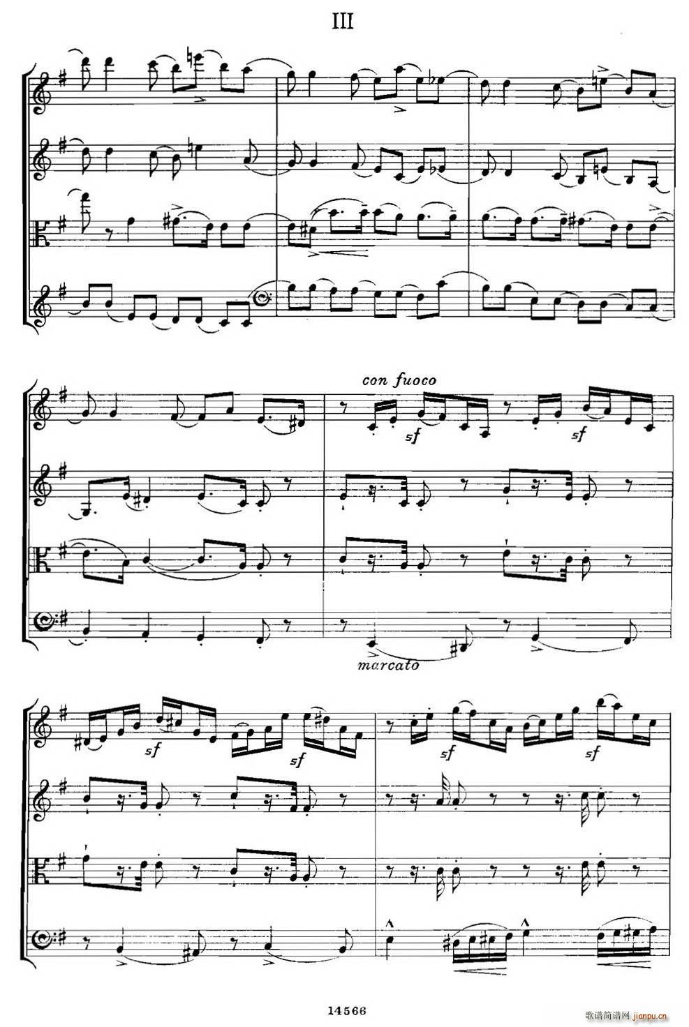 QUARTET Op 83  Ҙ(V)25